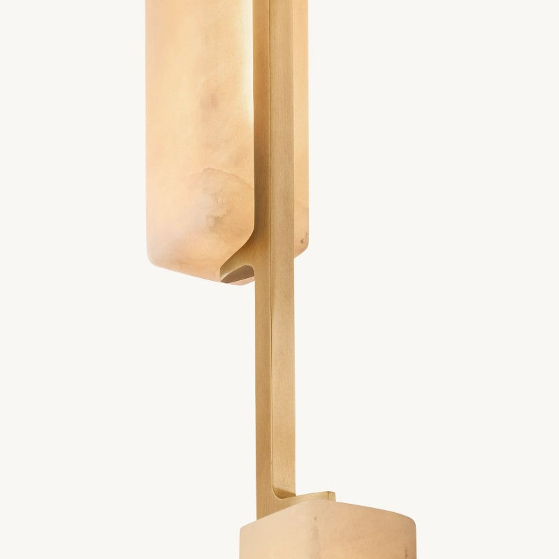Audubon Sculpt Alabaster Pendant Light