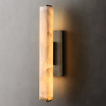 Audubon Sculpt Alabaster Single Wall Sconce