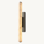 Audubon Sculpt Alabaster Single Wall Sconce