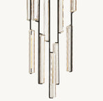 Audubon Sculpt Crystal Round Chandelier 24"