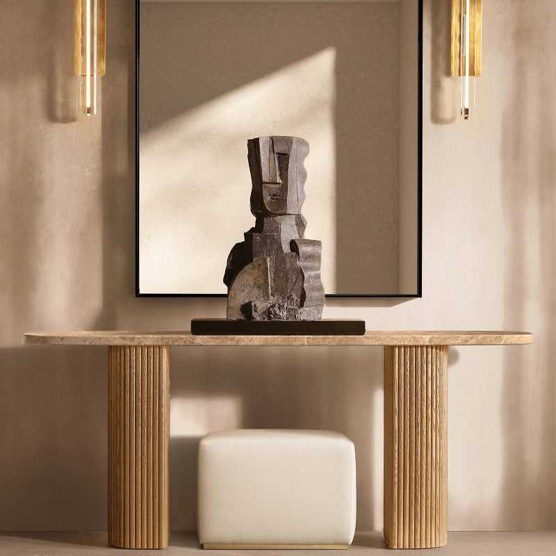 Audubon Sculpt Crystal Single Wall Sconce