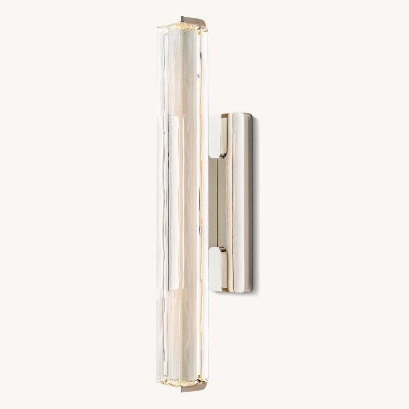 Audubon Sculpt Crystal Single Wall Sconce