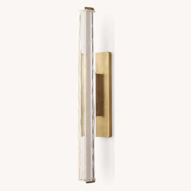 Audubon Sculpt Crystal Single Wall Sconce