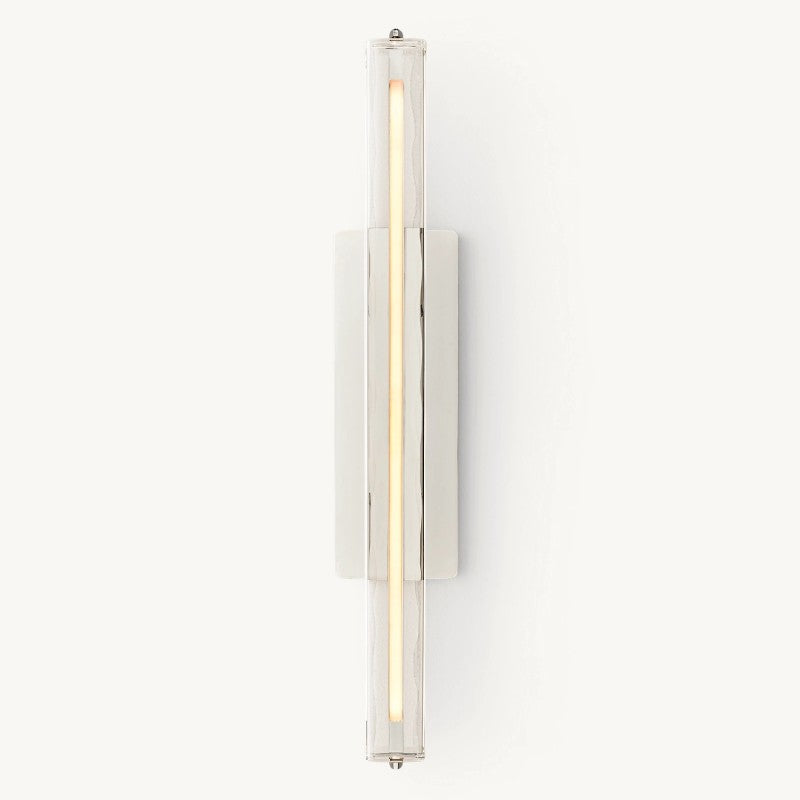 Audubon Sculpt Crystal Single Wall Sconce