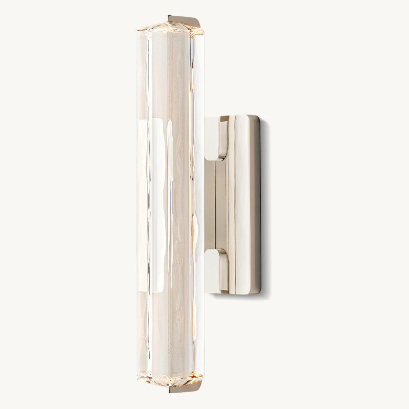Audubon Sculpt Crystal Single Wall Sconce