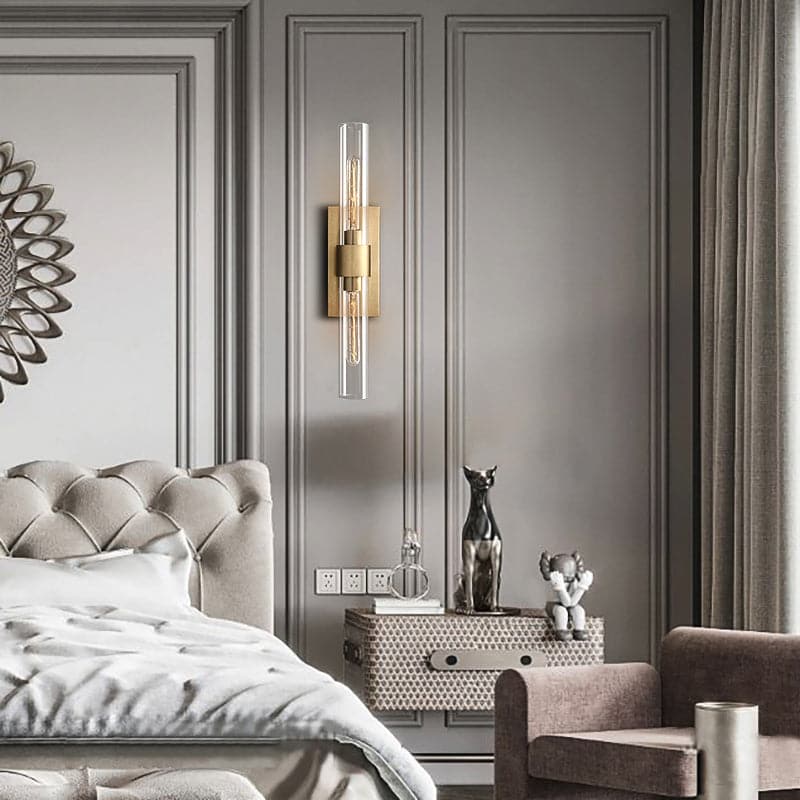 Ravelle Luxe Glass Linear Wall Sconce