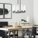 Cand Round Chandelier - Lamplives