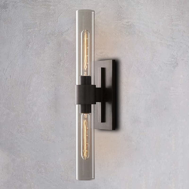 Ravelle Luxe Glass Linear Wall Sconce