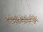 Fiore Delicate Petals Oval Chandelier