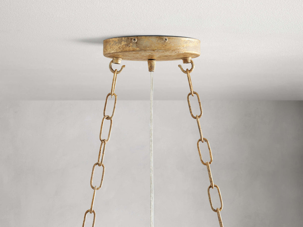 Fiore Delicate Petals Oval Chandelier
