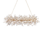 Fiore Delicate Petals Oval Chandelier