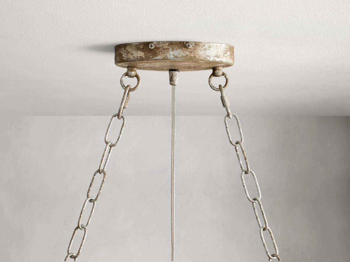 Fiore Delicate Petals Oval Chandelier