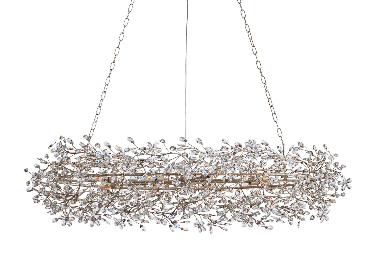 Fiore Delicate Petals Oval Chandelier