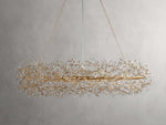 Fiore Delicate Petals Oval Chandelier