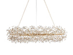 Fiore Delicate Petals Oval Chandelier