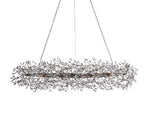 Fiore Delicate Petals Oval Chandelier