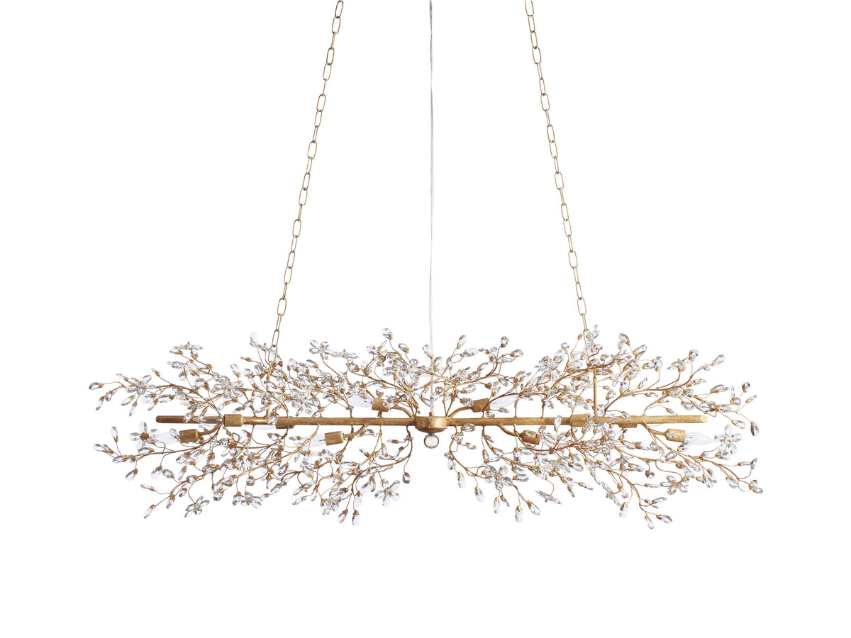 Fiore Delicate Petals Linear Chandelier