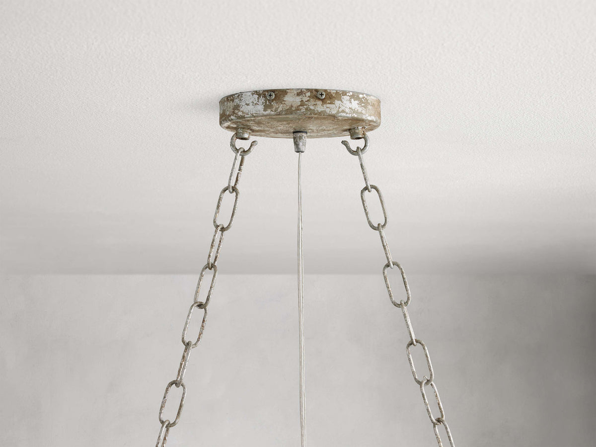 Fiore Delicate Petals Linear Chandelier