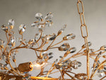 Fiore Delicate Petals Linear Chandelier