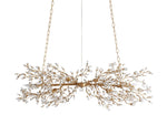 Fiore Delicate Petals Linear Chandelier