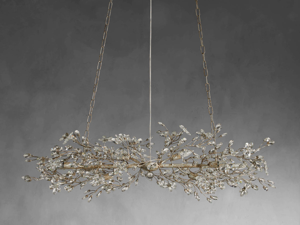 Fiore Delicate Petals Linear Chandelier