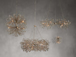 Fiore Delicate Petals Linear Chandelier
