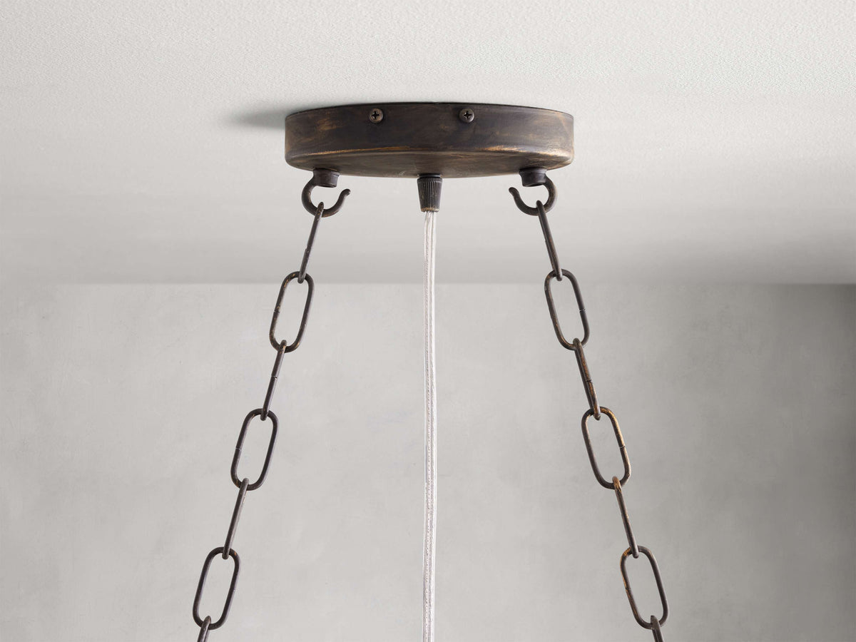 Fiore Delicate Petals Linear Chandelier