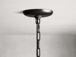 Ghiaccio Textured Glass Round Chandelier