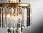 Leyland Prism Crystal Tiered Chandelier