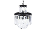 Leyland Prism Crystal Tiered Chandelier