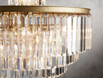Leyland Prism Crystal Tiered Chandelier