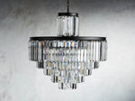 Leyland Prism Crystal Tiered Chandelier