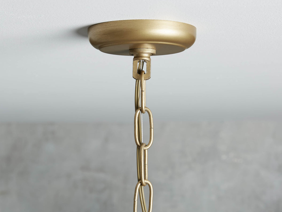 Leyland Prism Crystal Round Chandelier