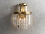 Leyland Prism Crystal 3-Light Wall Sconce