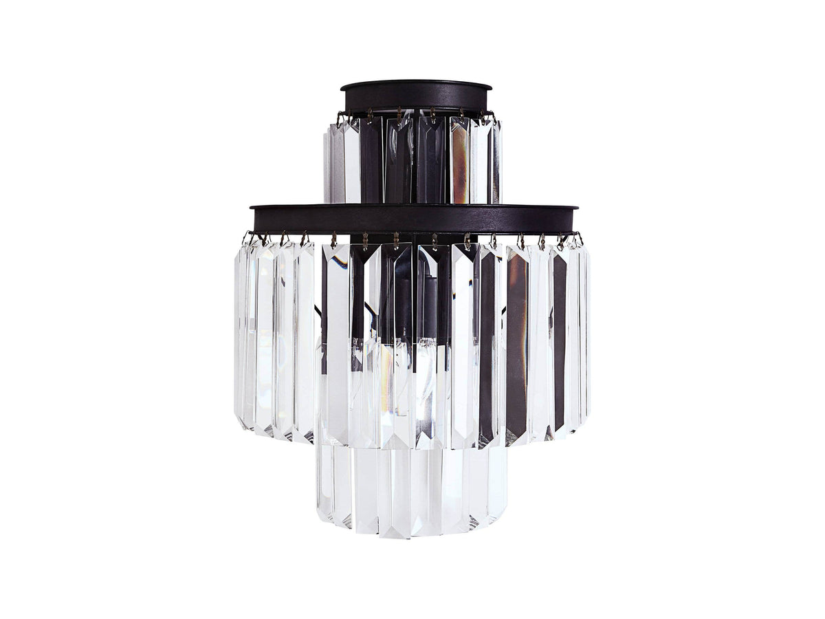 Leyland Prism Crystal 3-Light Wall Sconce