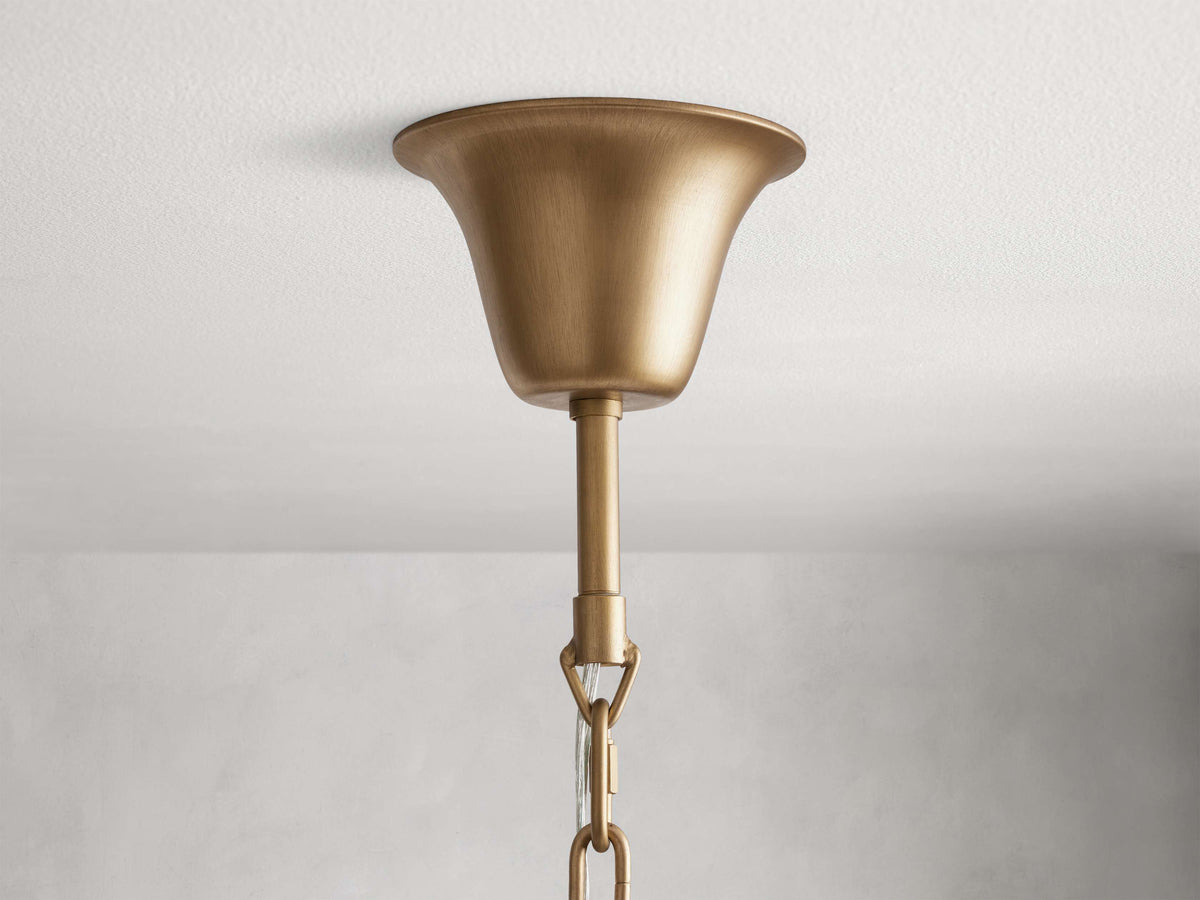 Leyland Prism Crystal Tiered Round Chandelier