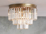 Leyland Prism Crystal Flush Mount