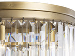 Leyland Prism Crystal Flush Mount