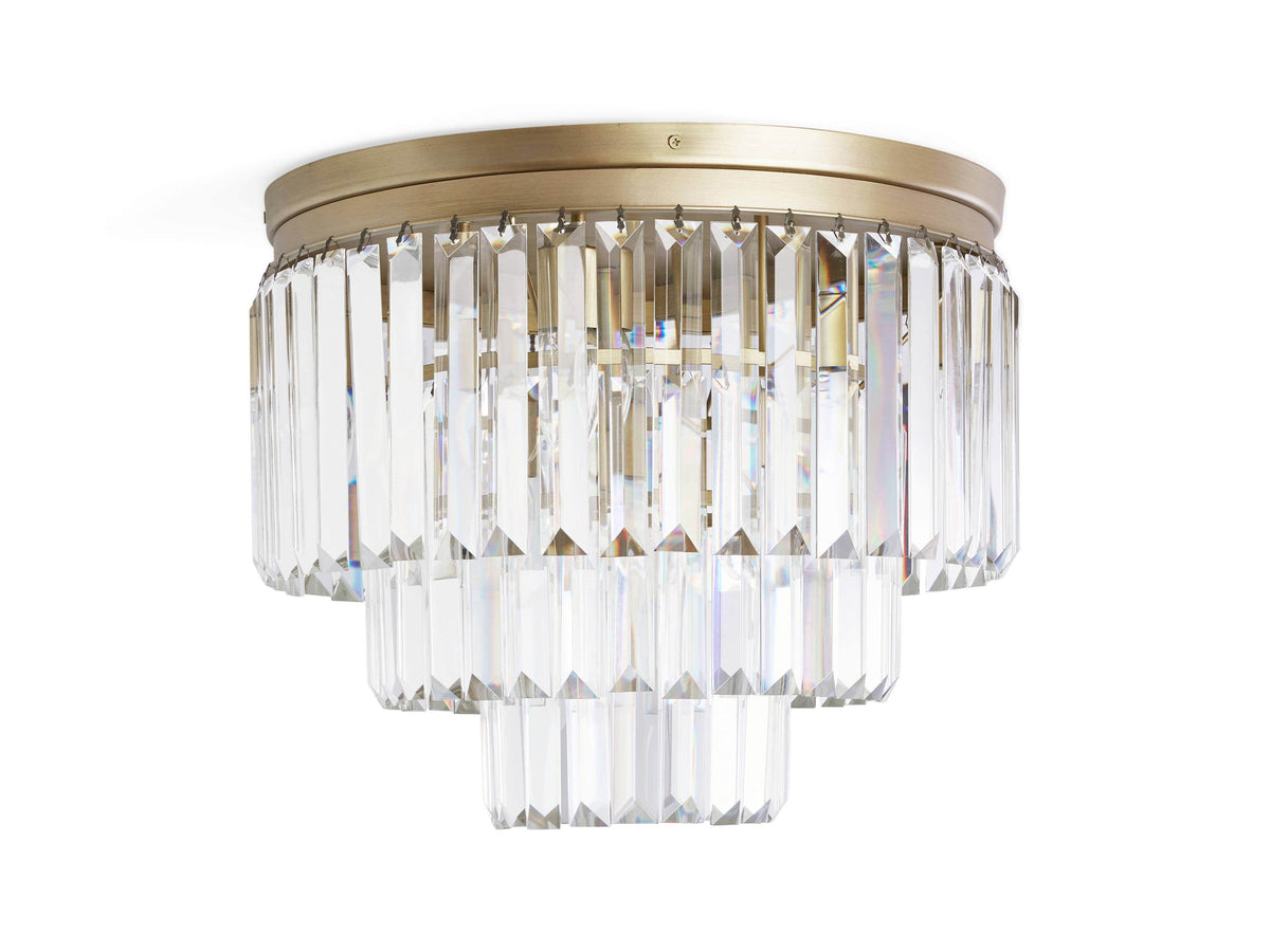 Leyland Prism Crystal Flush Mount