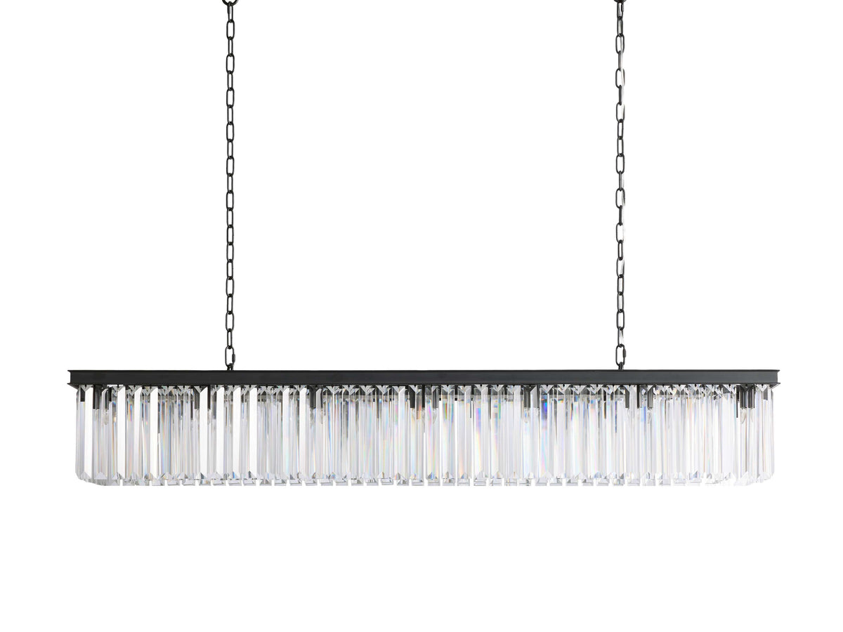 Leyland Prism Crystal Rectangular Chandelier