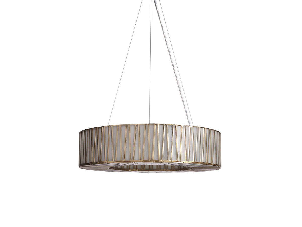 Jeunet Modern Glass Round Chandelier