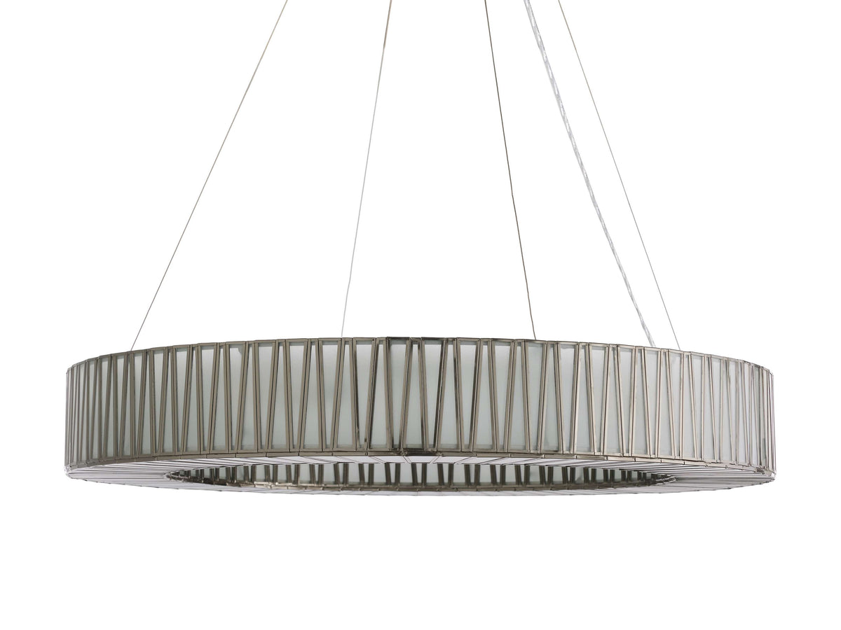 Jeunet Modern Glass Round Chandelier