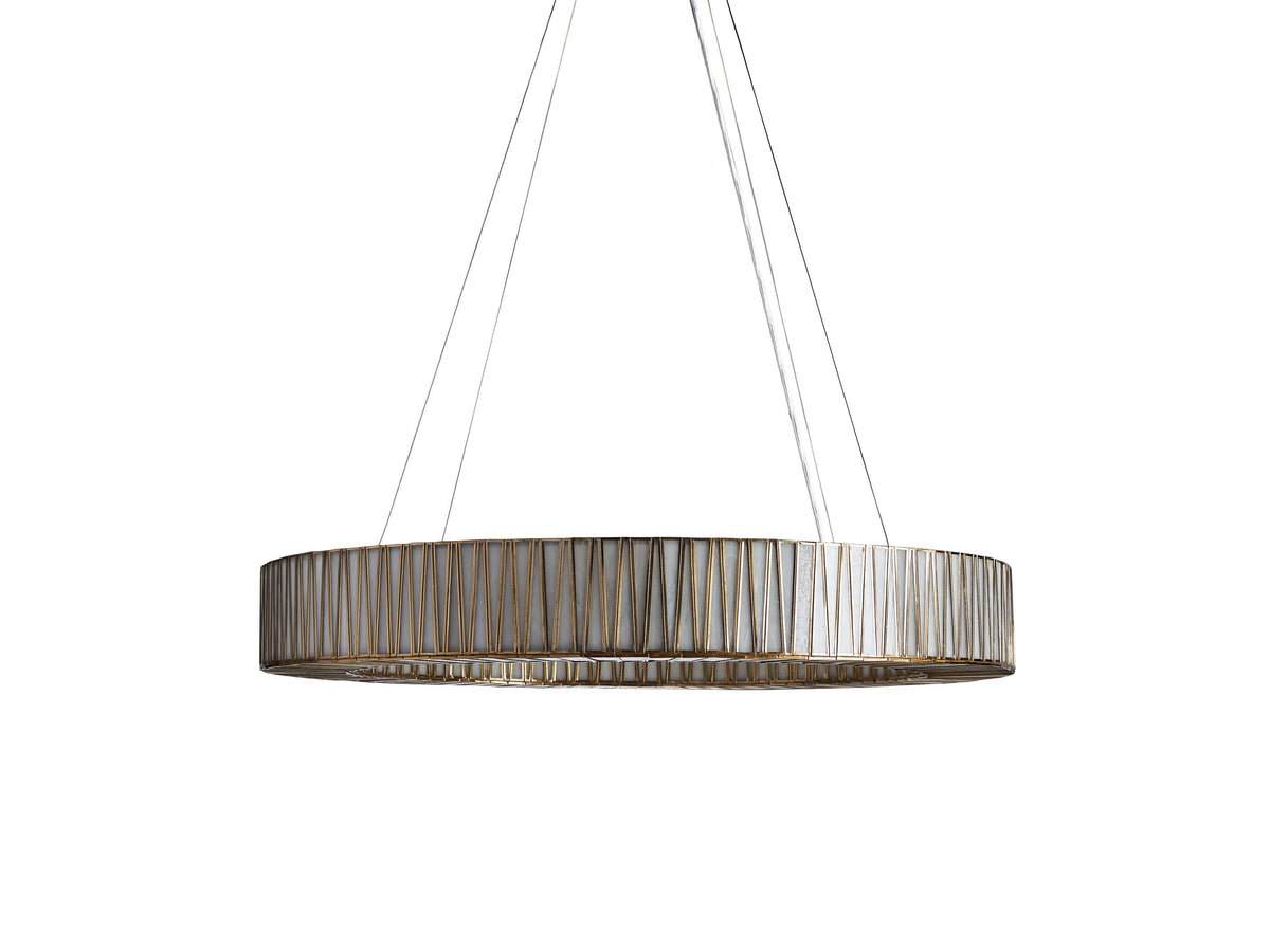 Jeunet Modern Glass Round Chandelier