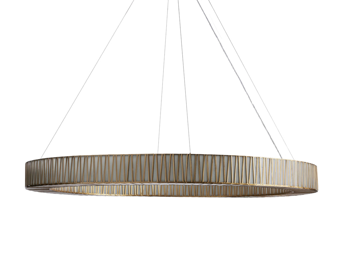 Jeunet Modern Glass Round Chandelier
