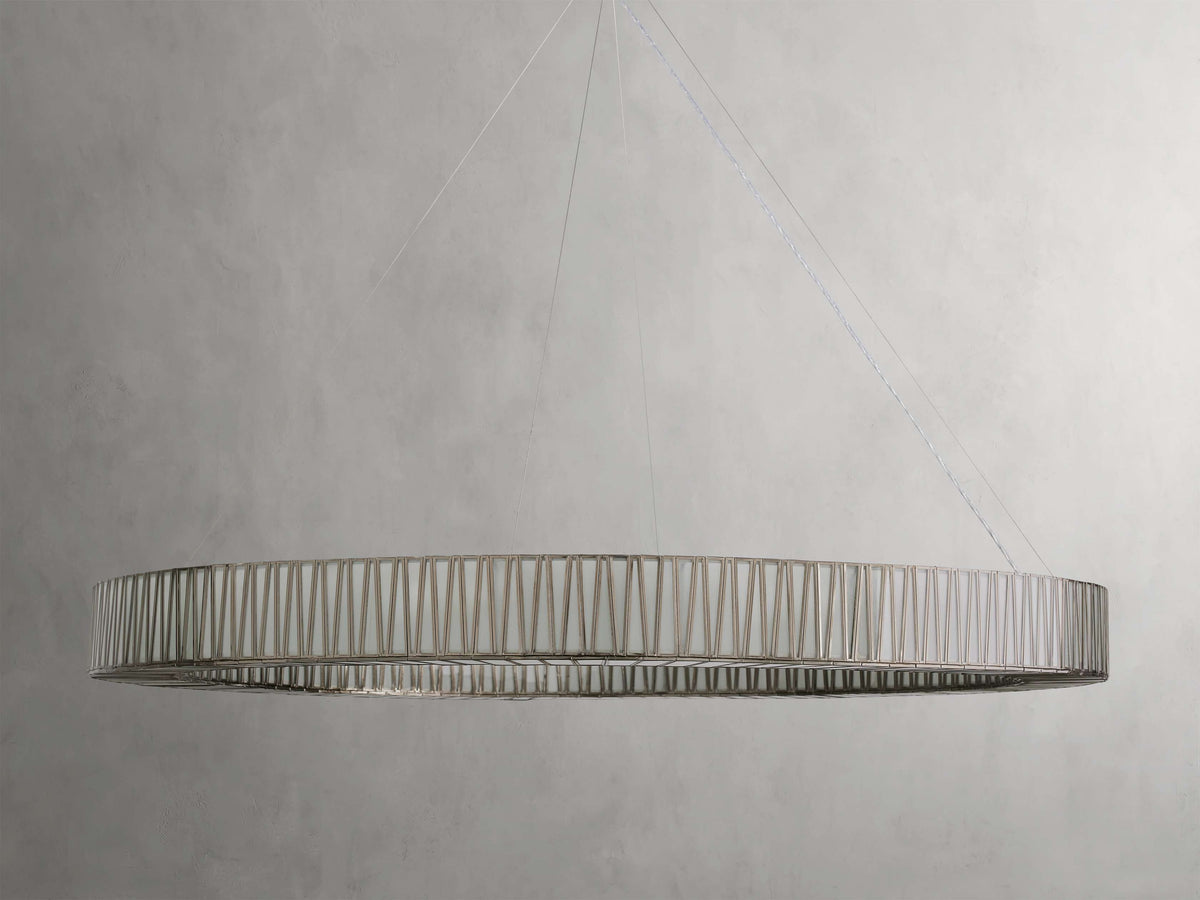 Jeunet Modern Glass Round Chandelier