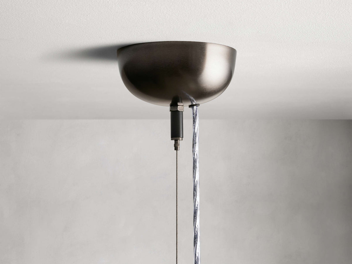 Jeunet Modern Glass Round Pendant Light