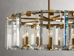 Amaya Luxe Crystal Round Chandelier