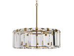 Amaya Luxe Crystal Round Chandelier