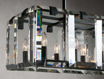 Amaya Luxe Crystal Rectangular Chandelier