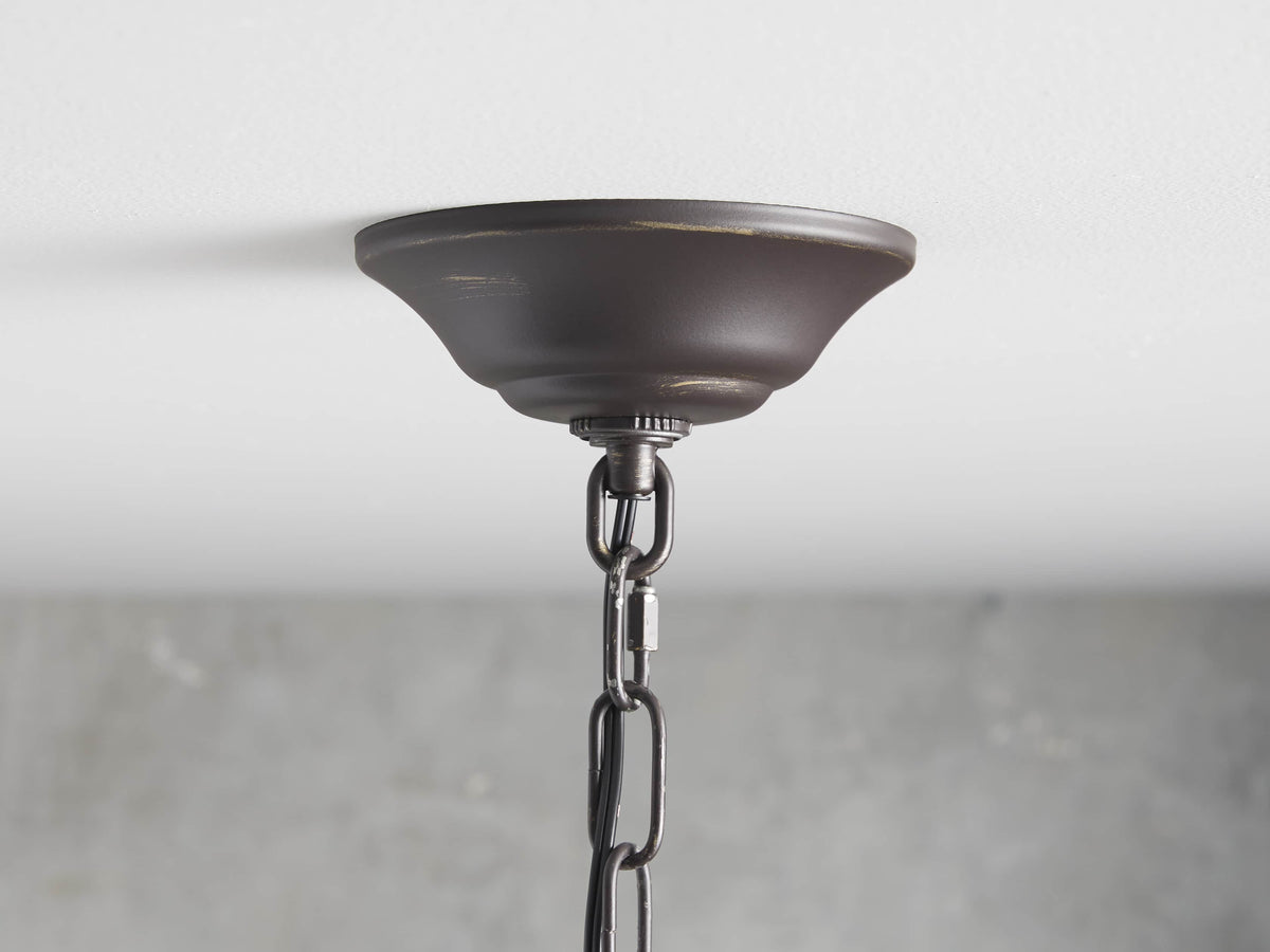 Aubrey Crystal Ball Tiered Round Chandelier